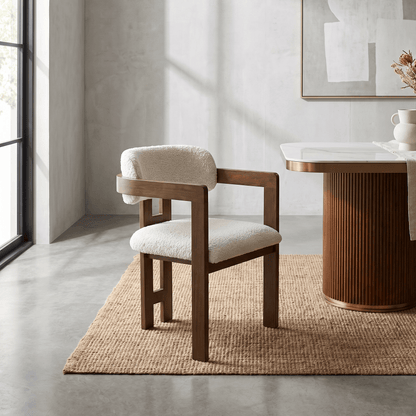 Furniture  -  Marissa Dining Chair - Walnut  -  60486009