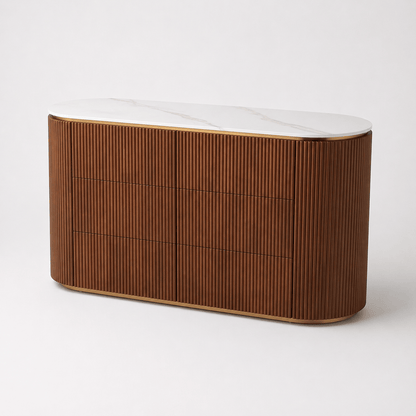Furniture  -  Marissa Sideboard - Walnut  -  60486010