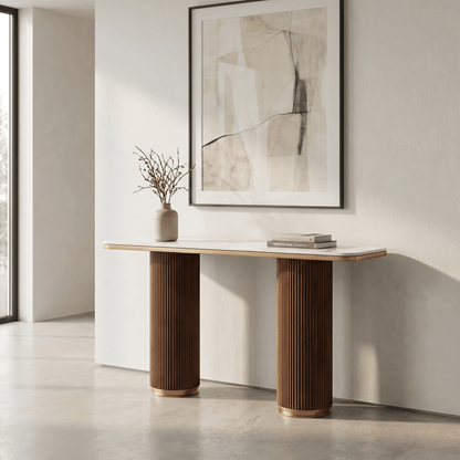 Furniture  -  Marissa Console Table - Walnut  -  60486012