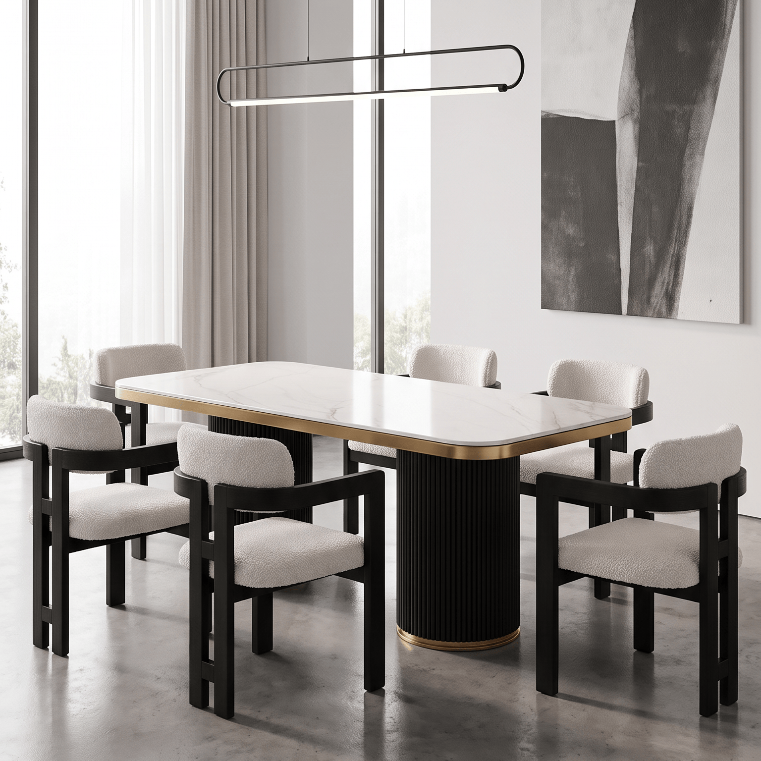 Furniture  -  Labella Table & 6 Chairs  -  60486021