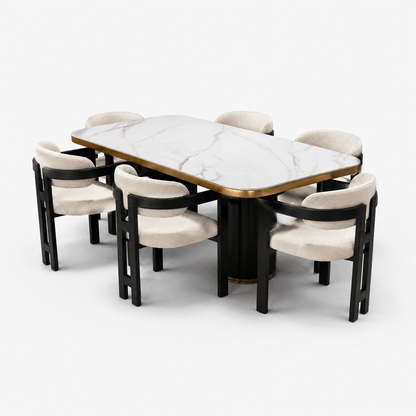 Furniture  -  Labella Table & 6 Chairs  -  60486021