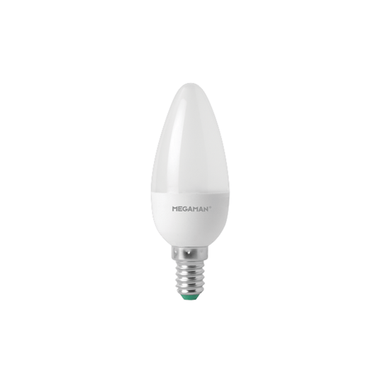 Lights  -  Megaman SES/E14 Opal Candle Bulb - Warm White  -  60486063