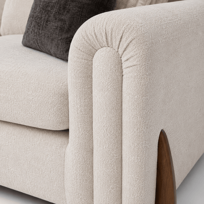 Furniture  -  Charlie Corner Sofa - Stone  -  60486164
