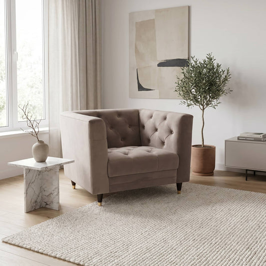 Furniture  -  Trieste Armchair - Taupe  -  60486313