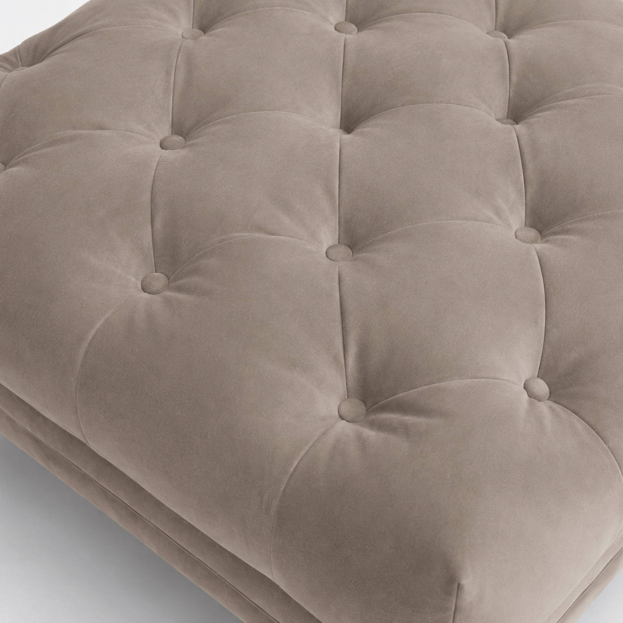 Furniture  -  Trieste Footstool - Taupe  -  60486314