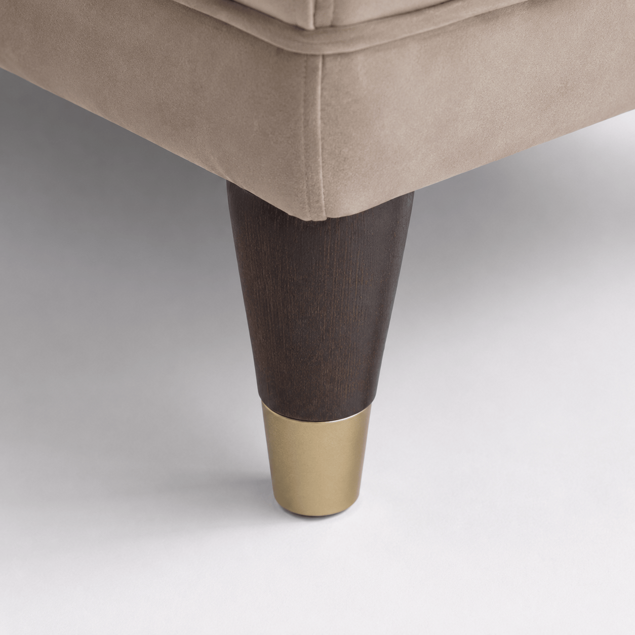 Furniture  -  Trieste Footstool - Taupe  -  60486314