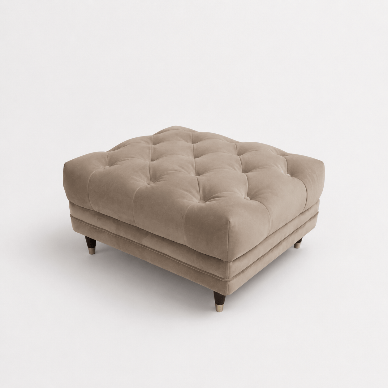 Furniture  -  Trieste Footstool - Taupe  -  60486314