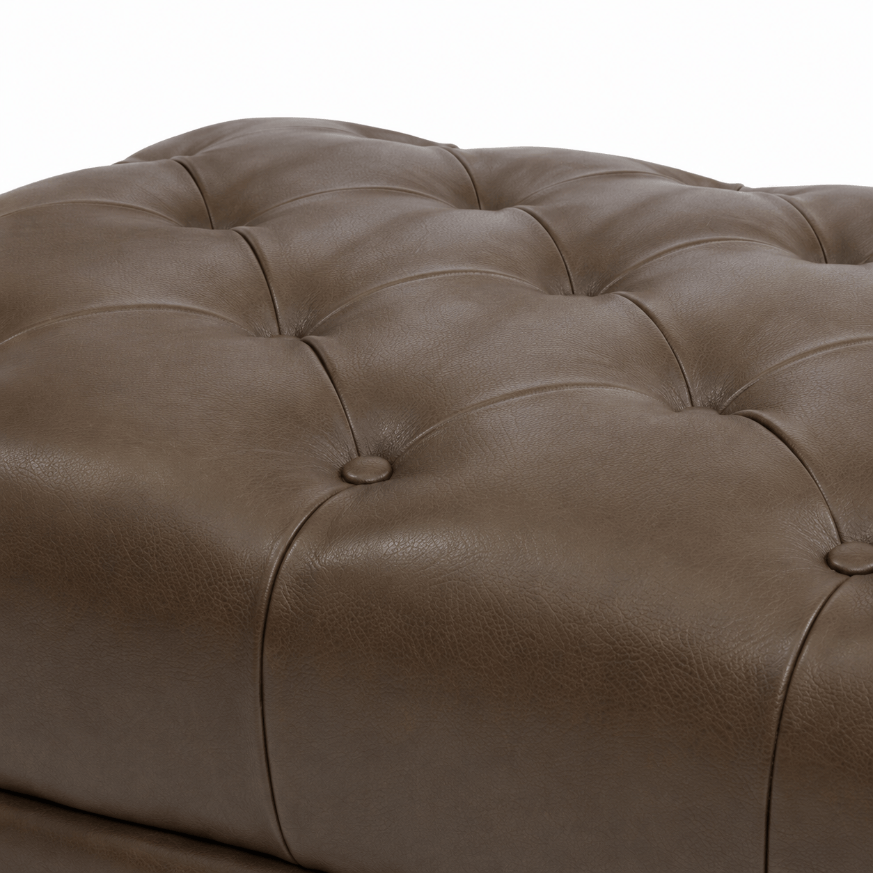 Furniture  -  Trieste Footstool - Cocoa  -  60486318