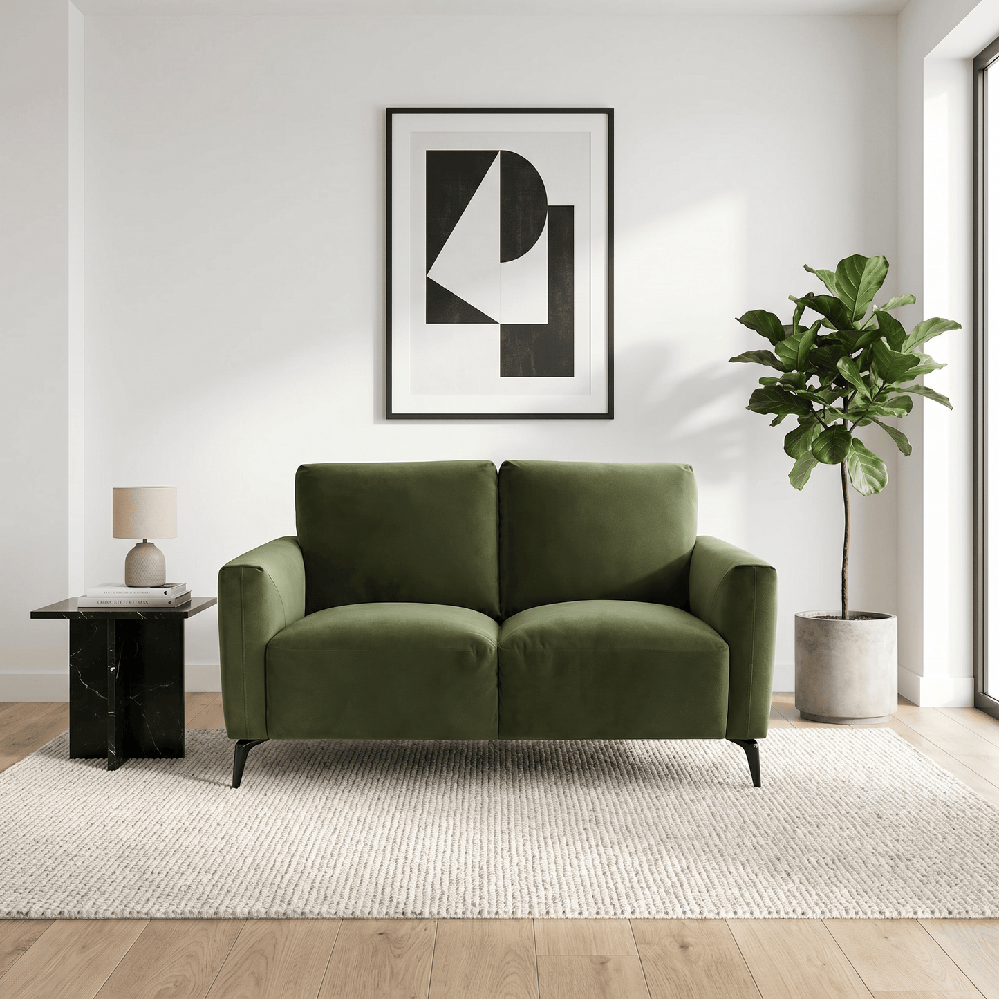 Furniture  -  Lecce 2 Seater Sofa - Emerald  -  60486320