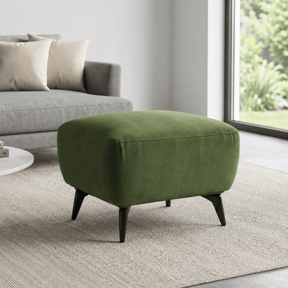 Furniture  -  Lecce Footstool - Emerald  -  60486322
