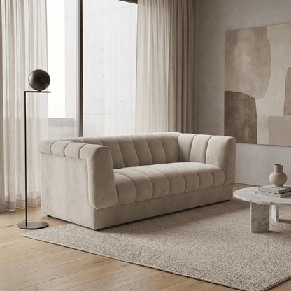 Furniture  -  Annecy 2 Seater Sofa - Shell  -  60486328