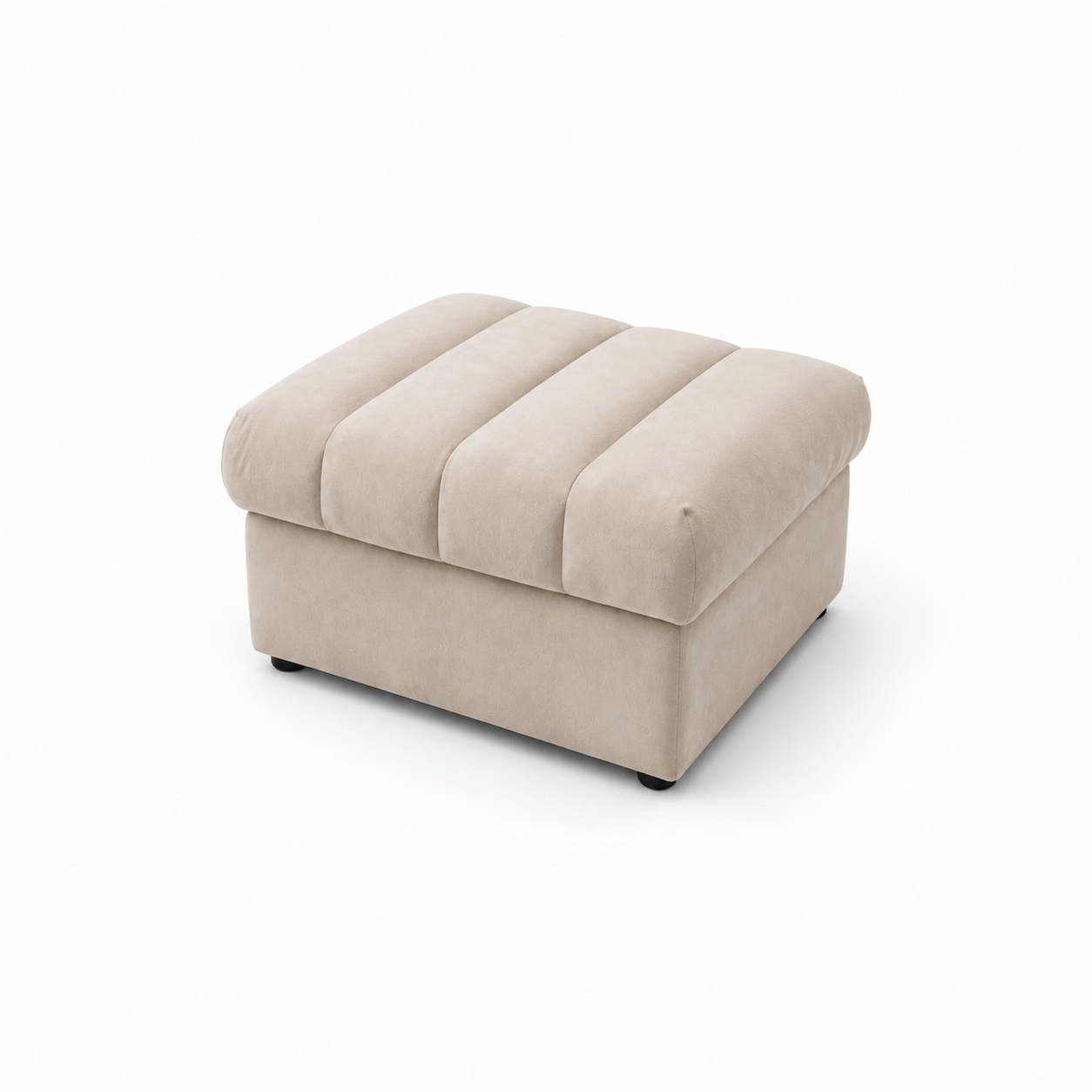 Furniture  -  Annecy Footstool - Shell  -  60486330