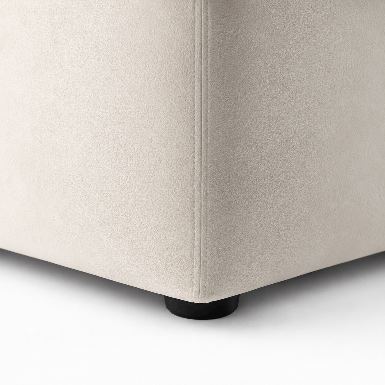 Furniture  -  Annecy Footstool - Pearl  -  60486334