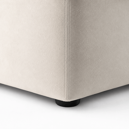 Furniture  -  Annecy Footstool - Pearl  -  60486334