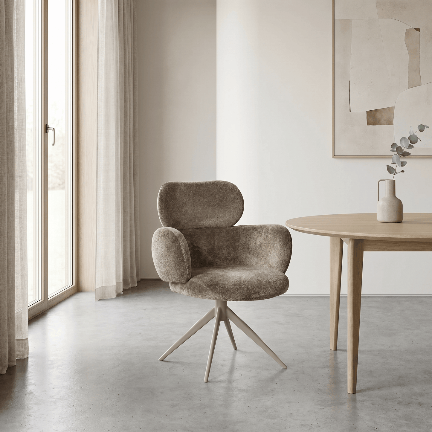Furniture  -  Sparta Dining Chair - Mocha  -  60486413