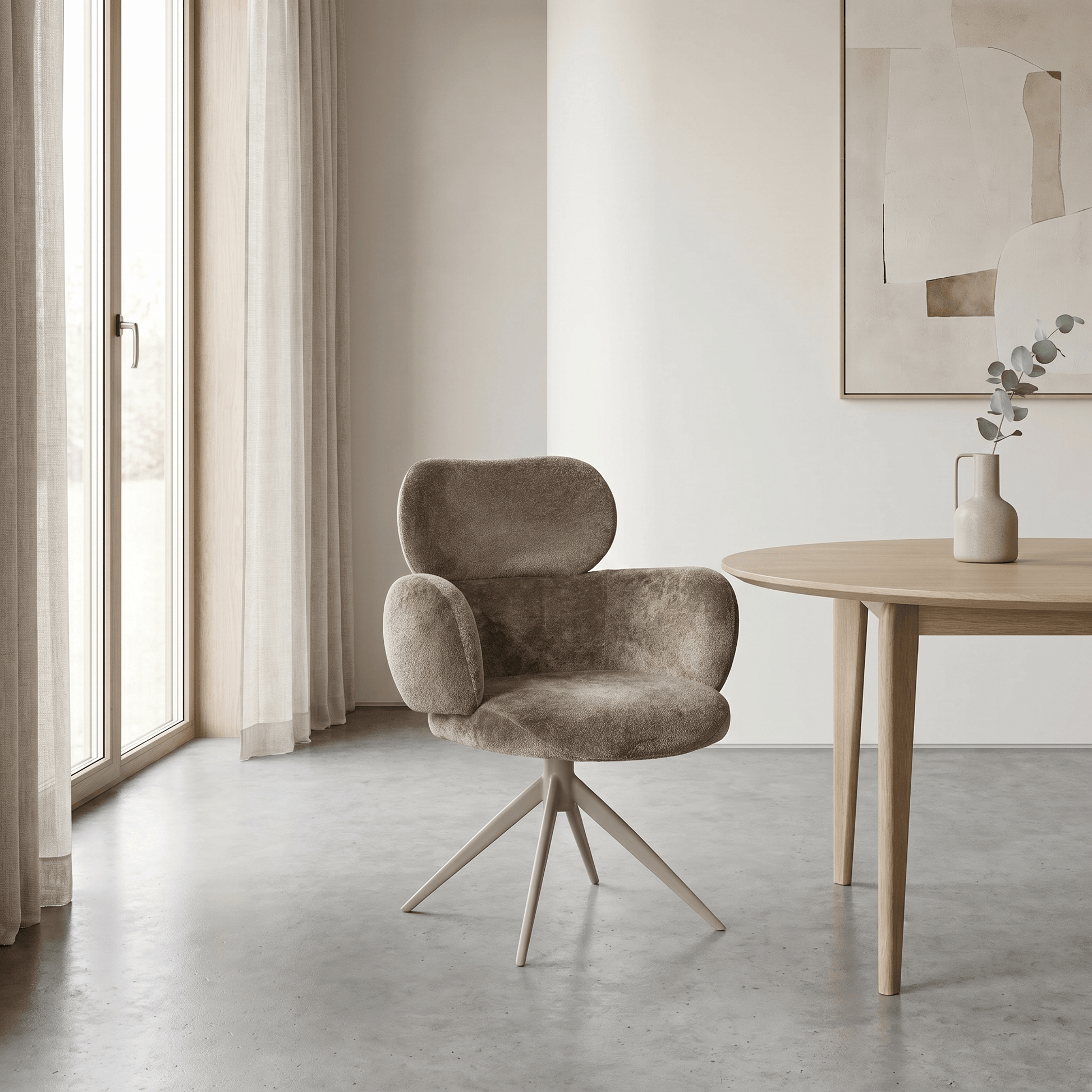 Furniture  -  Sparta Dining Chair - Mocha  -  60486413