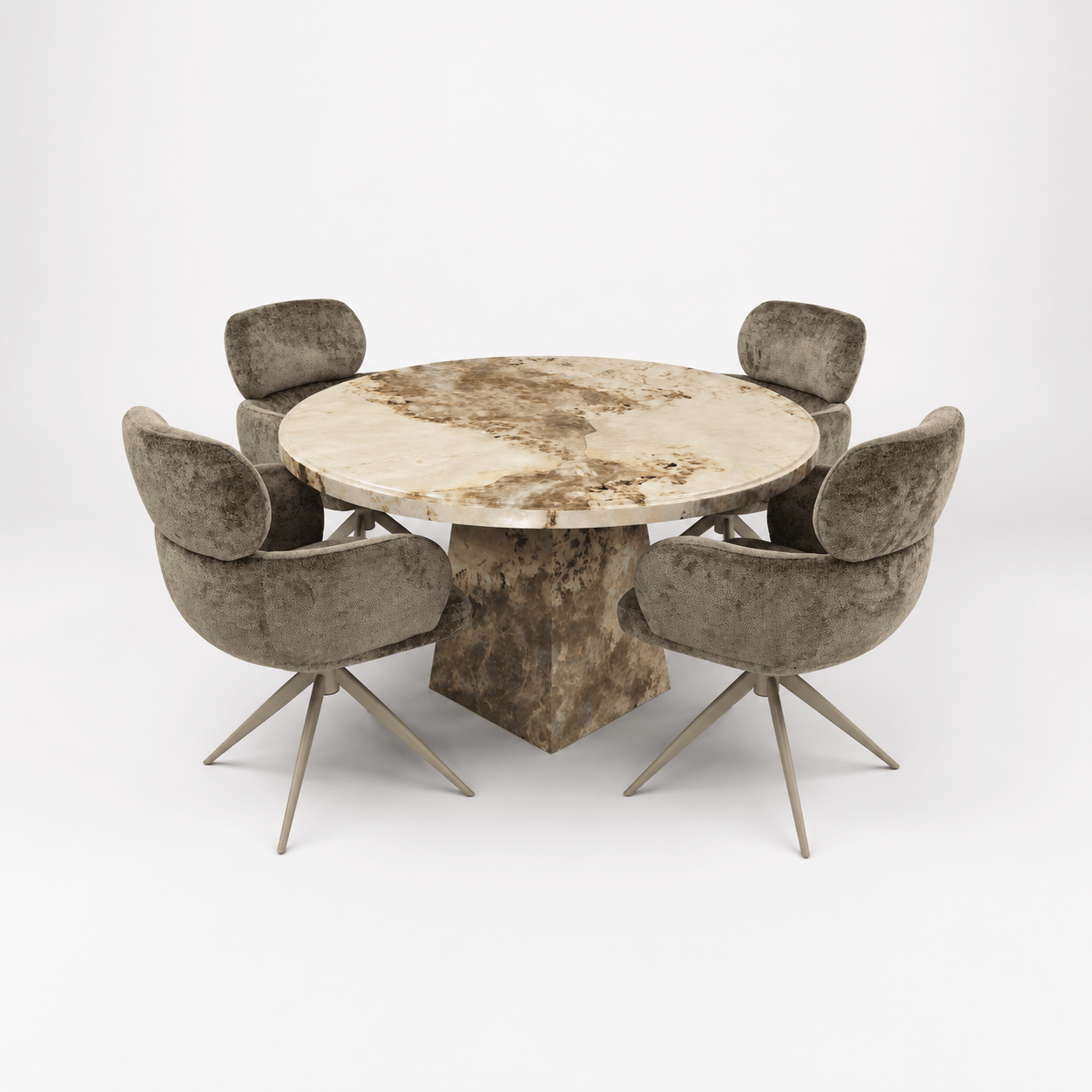 Furniture  -  Sparta Round Table & 4 Chairs  -  60486414
