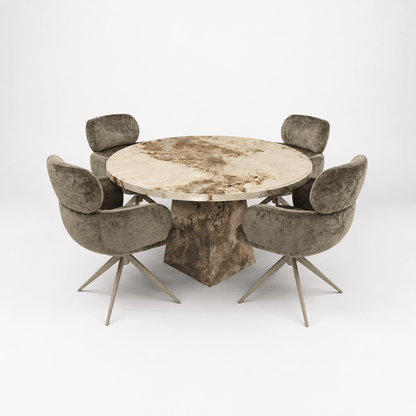 Furniture  -  Sparta Round Table & 4 Chairs  -  60486414