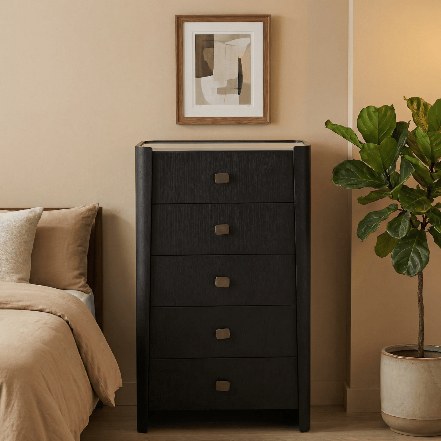 Furniture  -  Athens Tall 5 Chest Drawer  -  60486417
