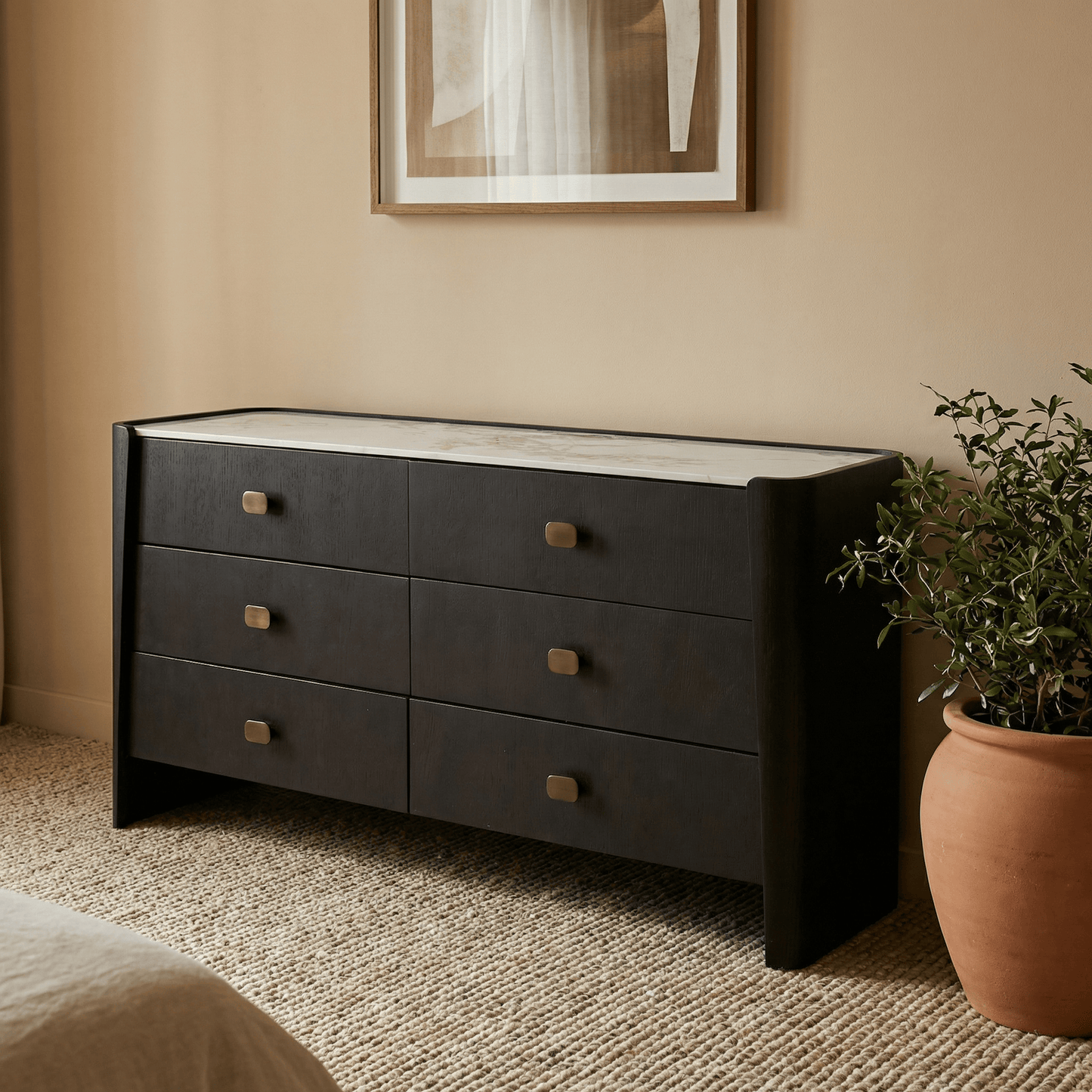 Furniture  -  Athens 6 Wide Chest Drawer  -  60486418