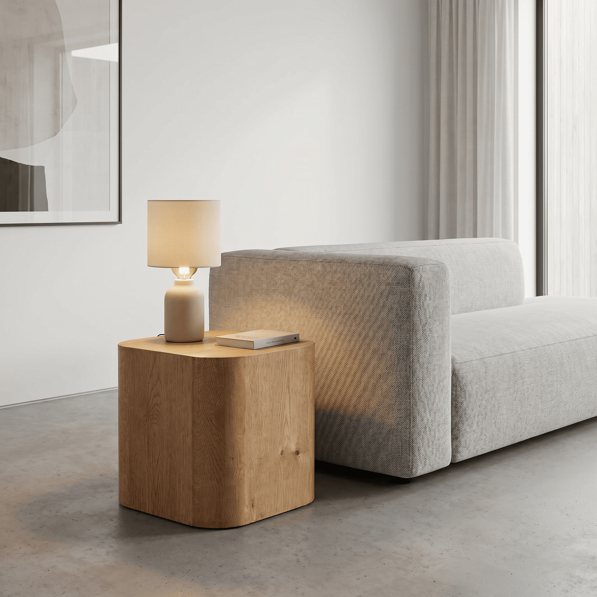 Furniture  -  Oregon Lamp Table  -  60486425