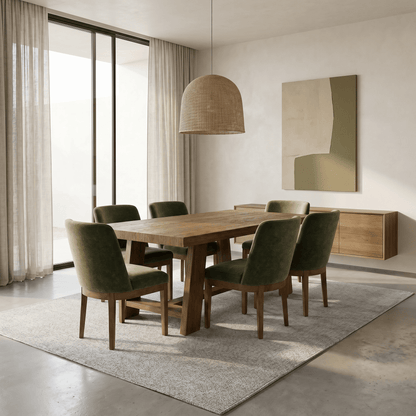 Furniture  -  Oregon Dining Table & 6 Chairs  -  60486429