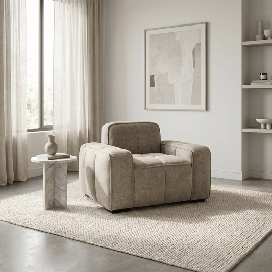 Furniture  -  Keira Armchair - Beige  -  60486492