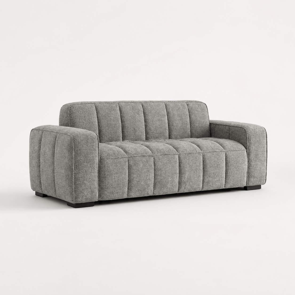 Furniture  -  Keira 3 Seater Sofa - Grey  -  60486493