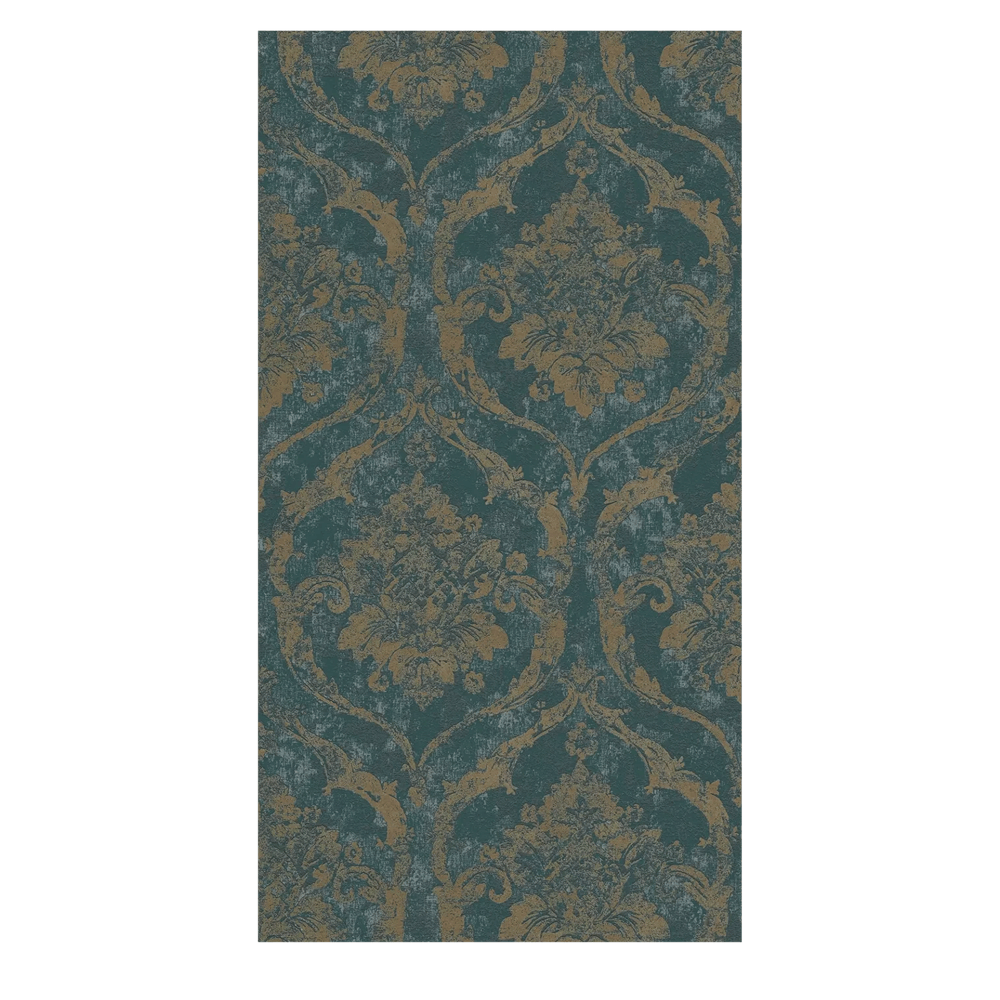 Wallpaper  -  A.S Creations Davide Maison Du Temps Damask Green - 79019-2  -  60486546