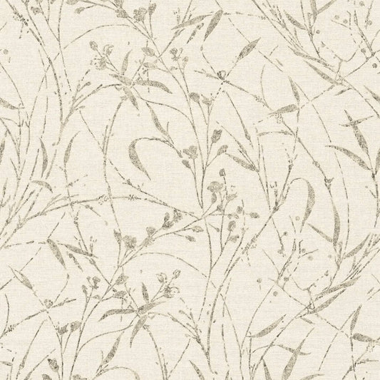 Sample  -  A.S Creations Fee Wild Free Botanical Grey & Cream Sample - 79004-1  -  60487094