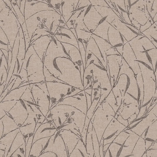 Sample  -  A.S Creations Fee Wild Free Botanical Brown & Cream Sample - 79004-3  -  60487095