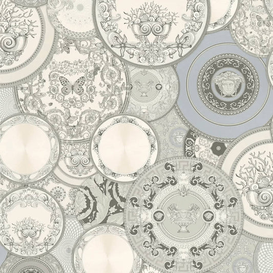 Wallpaper  -  A.S Versace Art De La Table Motif - 34901-3  -  60486553