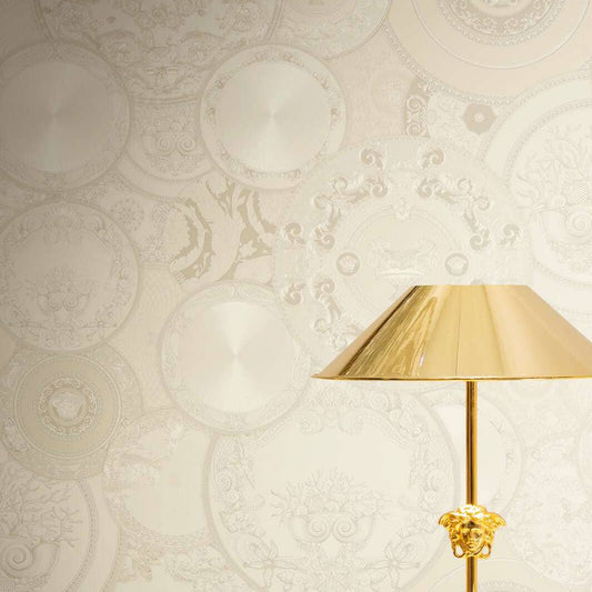 Wallpaper  -  A.S Versace Art De La Table Motif - 79136-1  -  60486557