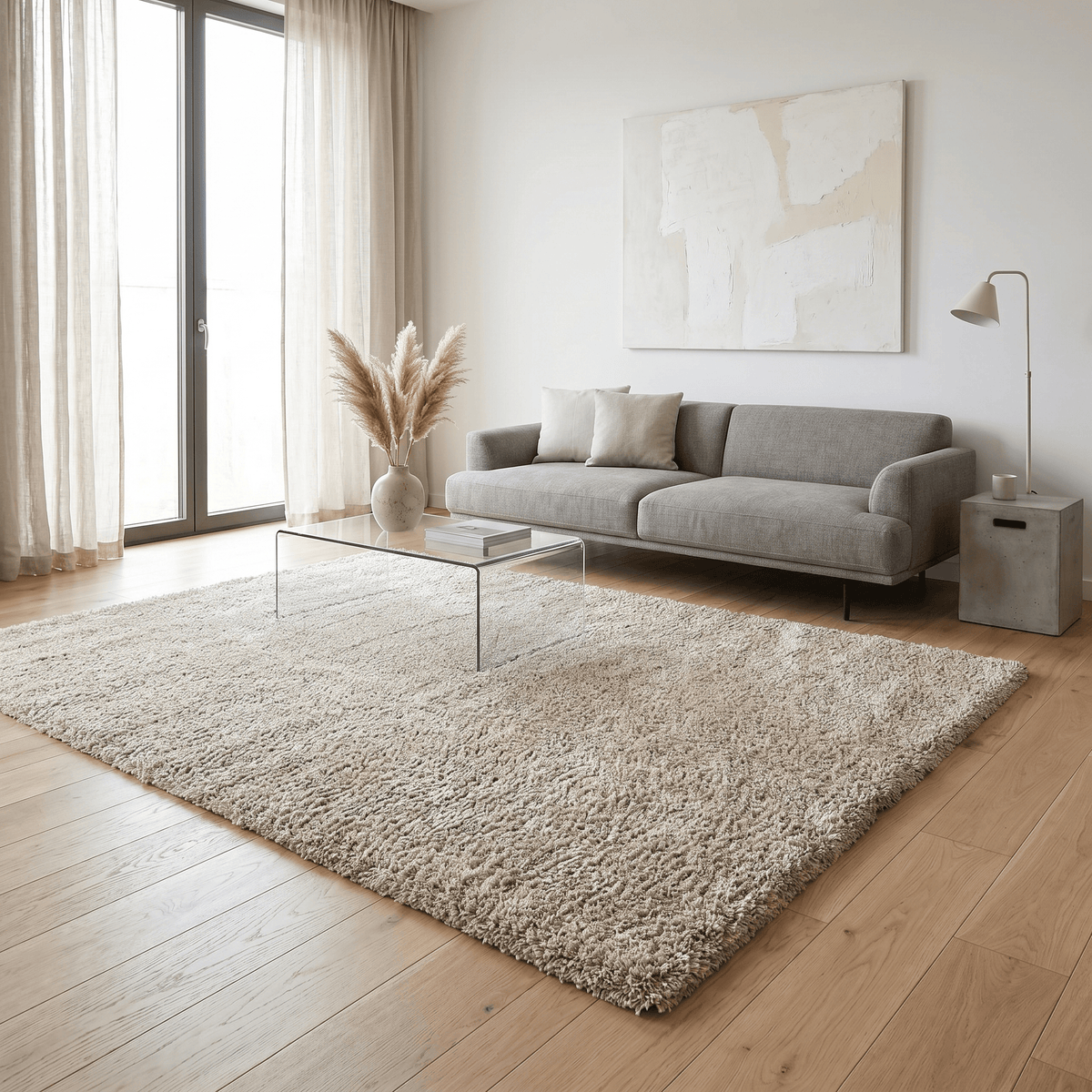 Rugs  -  IK Serenade Beige Rug - Multiple Size  - 