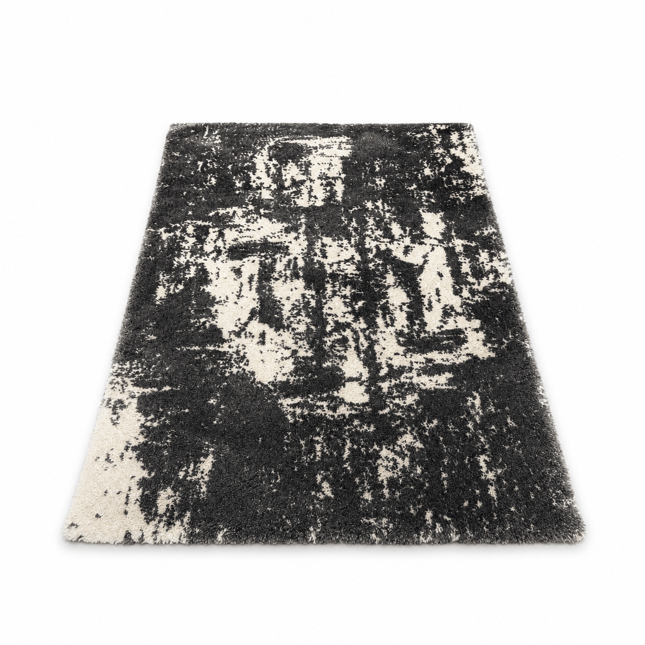 Rugs  -  IK Serenade Grey & White Abstract Rug - Multiple Sizes  - 