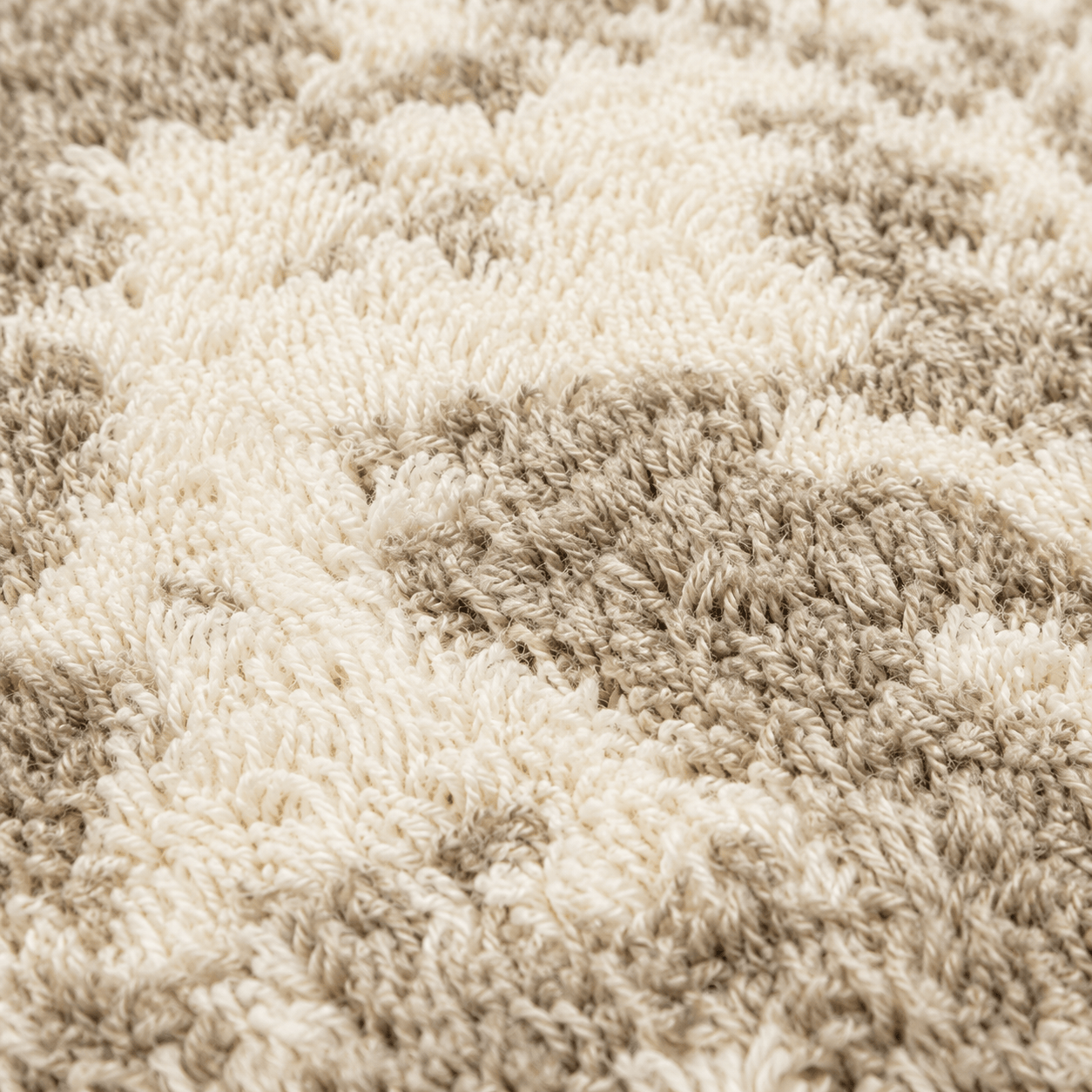 Rugs  -  IK Serenade Beige & White Abstract Rug - Multiple Sizes  - 