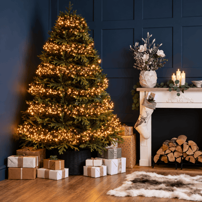 Christmas  -  3000 Multifunction Cluster Christmas Tree Lights - Warm White  -  60487842