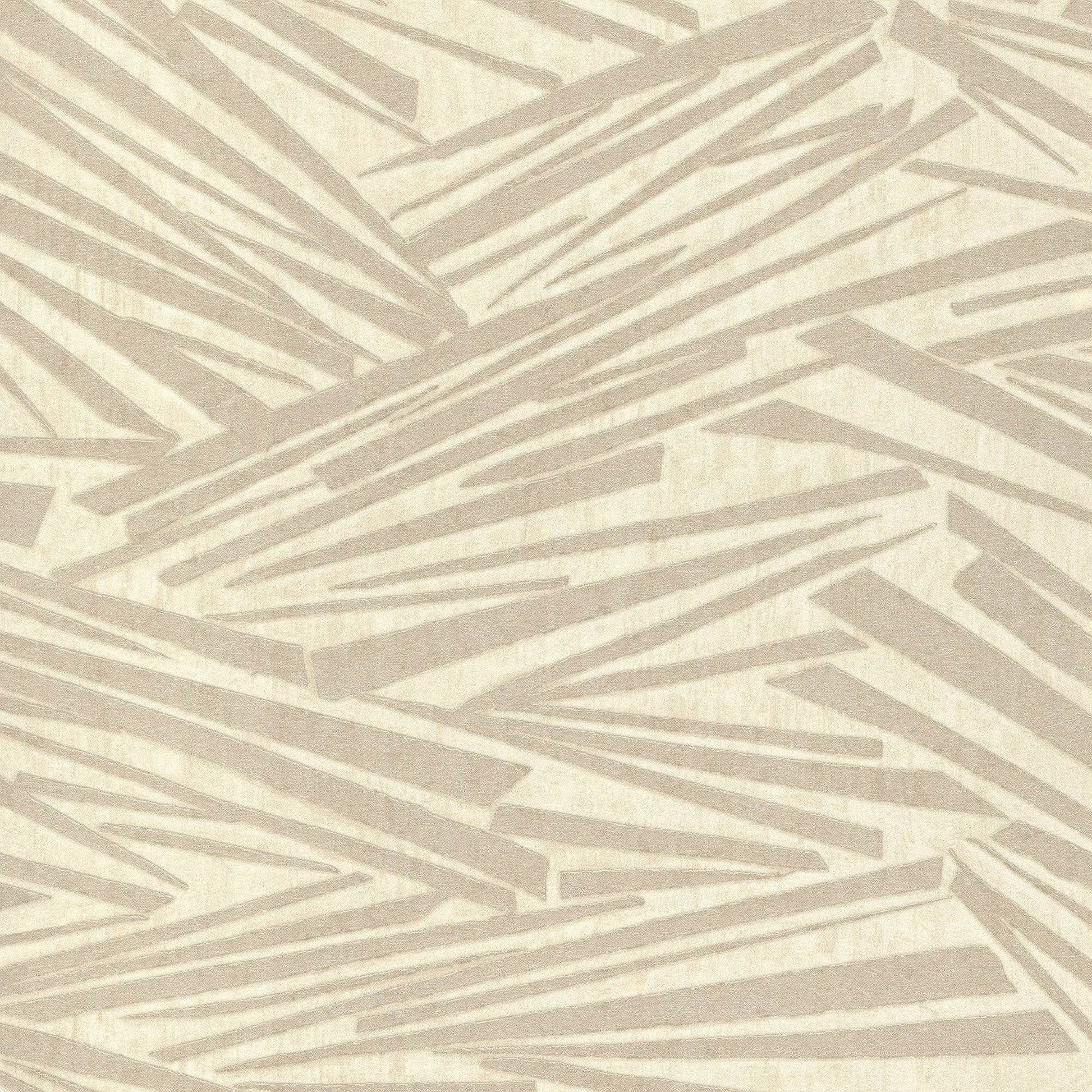 Wallpaper - Rasch Sky Lounge Abstract Fractal Pale Beige - 608335  -  60009360