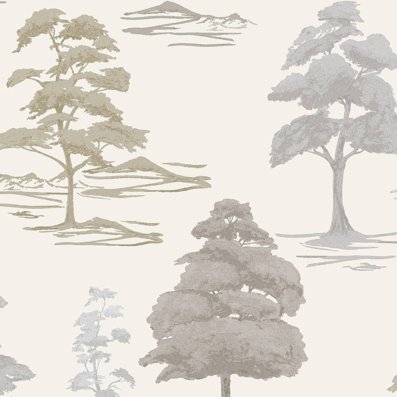 Wallpaper  -  Belgravia Carlotta Tree Cream - 9035  -  60485251