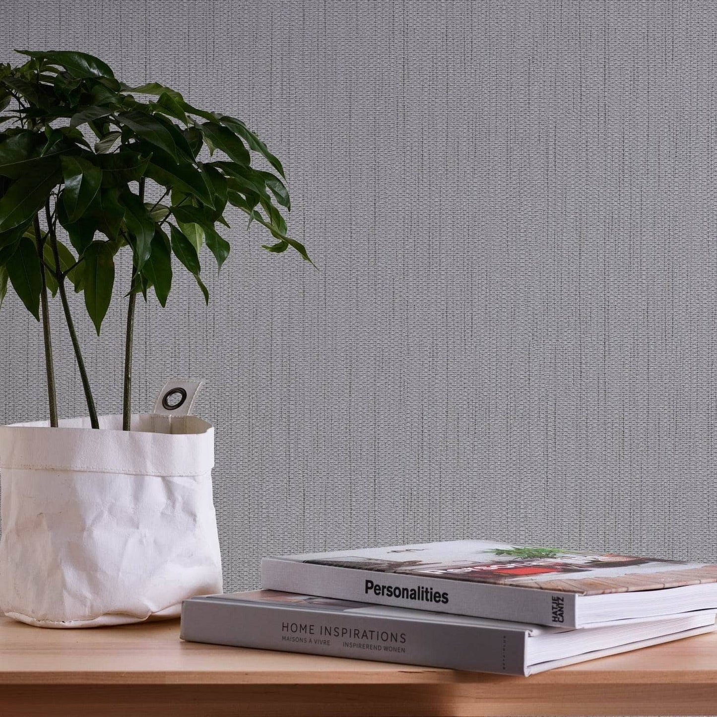 Wallpaper  -  A.S Casual Living Metallic Grey Wallpaper - 344328  -  60009471