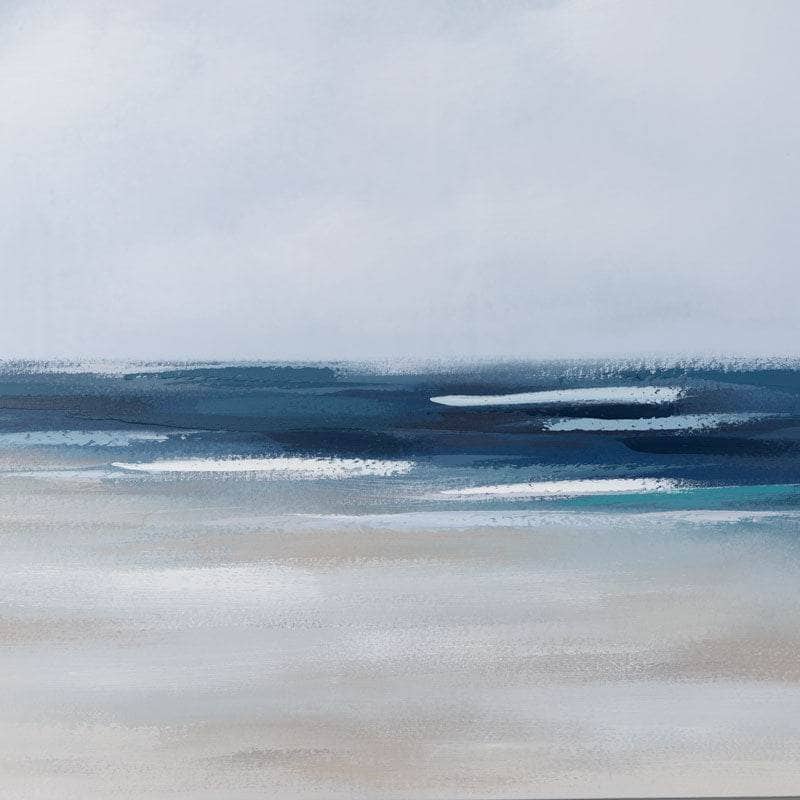  -  Abstract Beach Framed Canvas 2  -  60008248