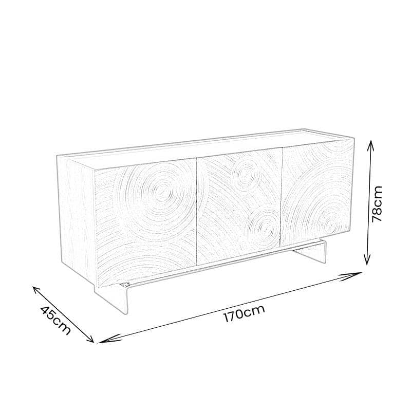 Furniture  -  Alaska Wide Sideboard  -  60484103