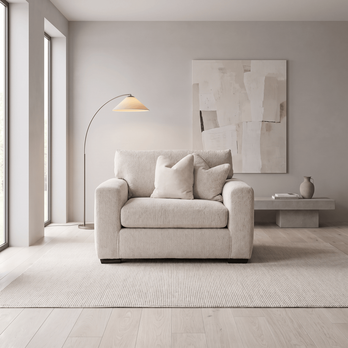 Furniture  -  Amara Armchair - Cream  -  60487626