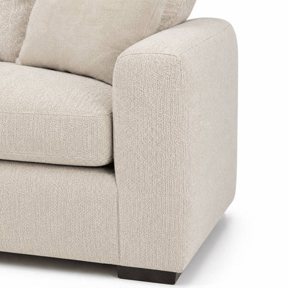 Furniture  -  Amara LHF Chaise Sofa - Cream  -  60487625