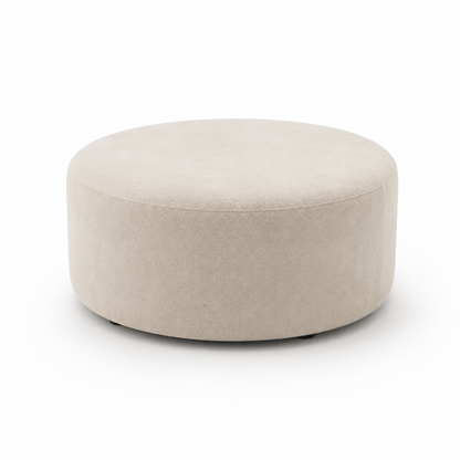 Furniture  -  Amara Round Footstool - Cream  -  60487622