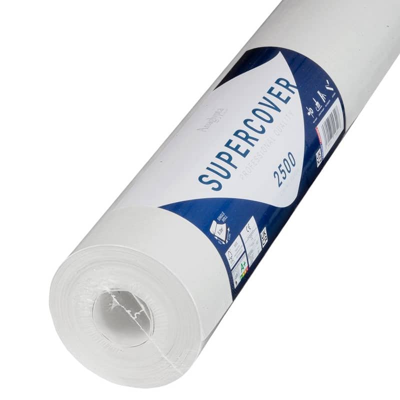 Wallpaper  -  Anaglypta 2500 Supercover White Single Lining paper  -  60011403