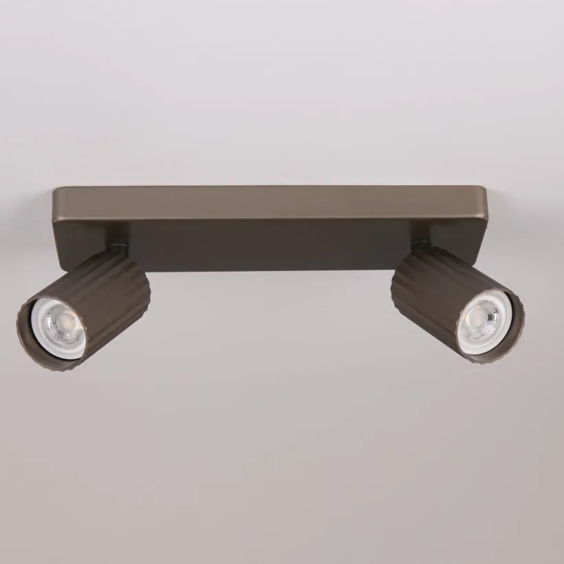Lights  -  Anna Fluted Spotlight - Bronze  -  60487691