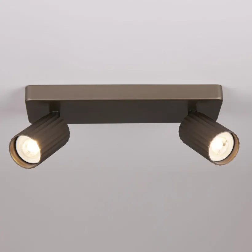 Lights  -  Anna Fluted Spotlight - Bronze  -  60487691