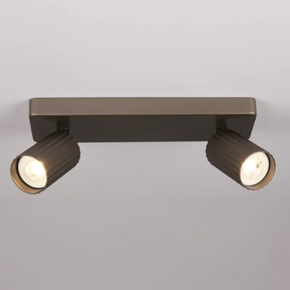 Lights  -  Anna Fluted Spotlight - Bronze  -  60487691