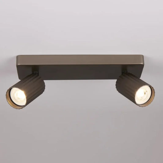 Lights  -  Anna Fluted Spotlight - Bronze  -  60487691